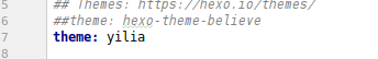hexo theme