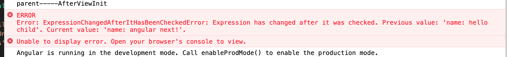 ExpressionChangedAfterItHasBeenCheckedError